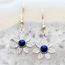 Load image into Gallery viewer, Flower Power Earrings with Colored Gemstones - Custom