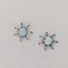 Load image into Gallery viewer, Flower Power Earrings with Colored Gemstones - Custom