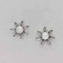 Load image into Gallery viewer, Flower Power Earrings with Colored Gemstones - Custom