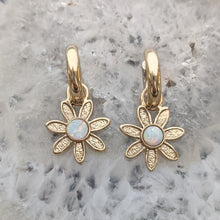 Load image into Gallery viewer, Flower Power Earrings with Colored Gemstones - Custom