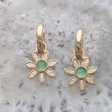 Load image into Gallery viewer, Flower Power Earrings with Colored Gemstones - Custom