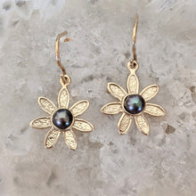 Load image into Gallery viewer, Flower Power Earrings with Freshwater Pearls