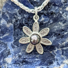 Load image into Gallery viewer, Flower Power Drop Pendant with Pearls - Custom