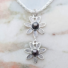 Load image into Gallery viewer, Flower Power Drop Pendant with Pearls - Custom