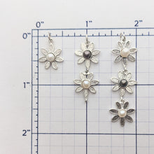 Load image into Gallery viewer, Flower Power Drop Pendant with Pearls - Custom