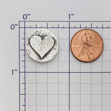 Load image into Gallery viewer, Spiritual Heart Coin with Cross - Reversible Charm or Coin