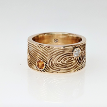 Load image into Gallery viewer, Fingerprint Family Eternity Band - Custom Order