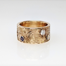 Load image into Gallery viewer, Fingerprint Family Eternity Band - Custom Order