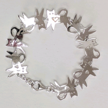 Load image into Gallery viewer, Kitty Cat Link Bracelet
