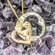 Load image into Gallery viewer, Heart Coin 3 Piece Puzzle Connection Set