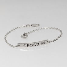 Load image into Gallery viewer, Custom Mini ID Bar Bracelets