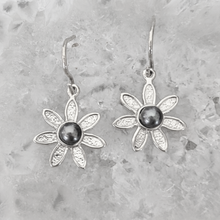 Load image into Gallery viewer, Flower Power Earrings with Freshwater Pearls