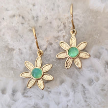 Load image into Gallery viewer, Flower Power Earrings with Colored Gemstones - Custom