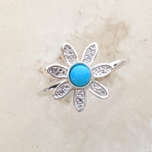 Load image into Gallery viewer, Flower Power Rings with Colored Gemstones - Custom