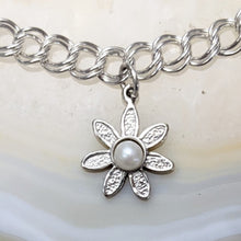 Load image into Gallery viewer, Flower Power Charms or Petite Pendant with Freshwater Pearls