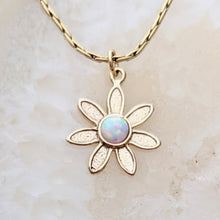 Load image into Gallery viewer, Flower Power Petite Pendant or Charms with Colored Gemstones - Custom