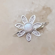 Load image into Gallery viewer, Flower Power Rings with Colored Gemstones - Custom