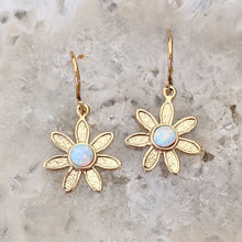 Load image into Gallery viewer, Flower Power Earrings with Colored Gemstones - Custom