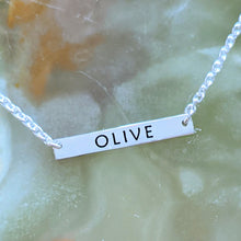 Load image into Gallery viewer, Custom Bar Necklaces