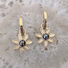 Load image into Gallery viewer, Flower Power Earrings with Freshwater Pearls