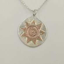 Load image into Gallery viewer, Celestial Zia Sun Pendant