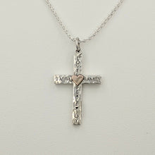Load image into Gallery viewer, Inspirational Reversible Cross Pendant