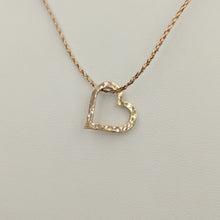Load image into Gallery viewer, Heart Coin - Middle Open Heart Charm for the 3 Piece Set