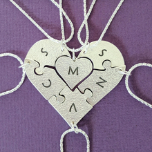 Load image into Gallery viewer, Bridesmaid Heart Puzzle Set