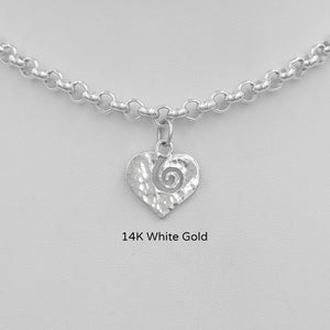Heart and Soul Heart Petite Pendant or Charm