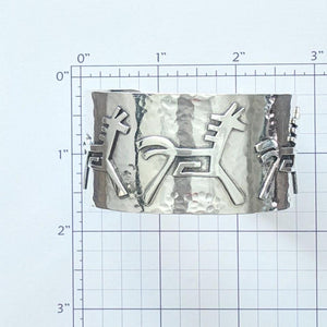 Horse Petroglyph Cuff Bracelet  - One Of a Kind