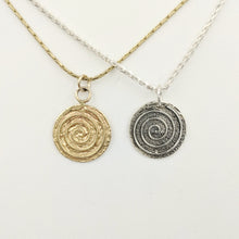 Load image into Gallery viewer, Spiral of Life Pendant or Charm
