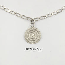 Load image into Gallery viewer, Spiral of Life Pendant or Charm