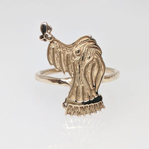 Rocky Doodle Dog Silhouette Ring