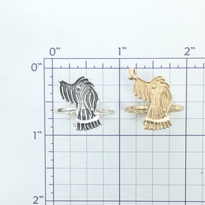 Rocky Doodle Dog Silhouette Ring