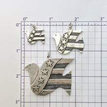 Load image into Gallery viewer, American Peace Dove Pendant or Pin