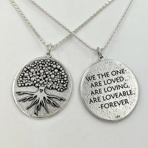 Affirmation Tree Coins- Reversible