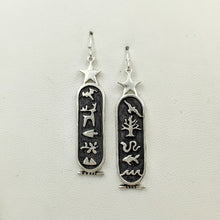 Load image into Gallery viewer, Texas Wildlife Cartouche Earrings