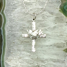 Load image into Gallery viewer, Cross with Symbolic Icons - Sterling Silver