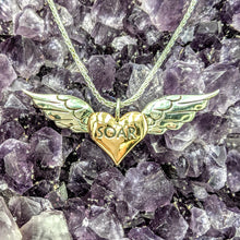 Load image into Gallery viewer, Angel Wings Reversible Pendant or Necklace