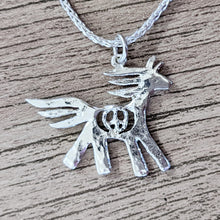 Load image into Gallery viewer, Peace Pony Pendant or Pin