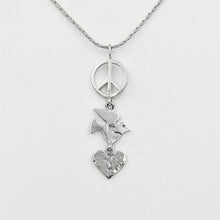 Load image into Gallery viewer, Let There Be Peace on Earth Pendant