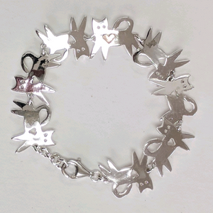 Kitty Cat Link Bracelet